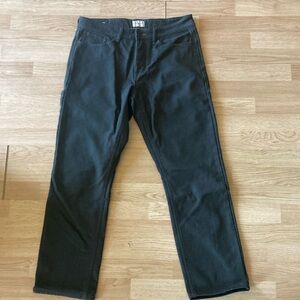 Original Weatherproof vintage regular Black Straight-Leg Jeans
